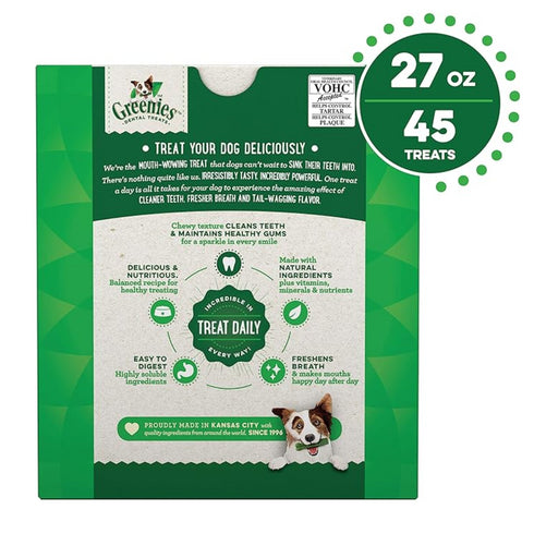 Greenies Petite Dog Dental Treats 27oz - Poudre Pet and Feed Supply